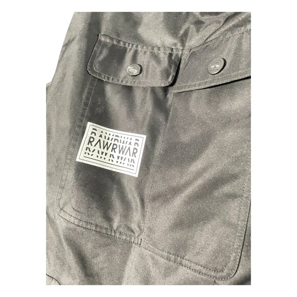 RAWRWAR Black Overalls *UNISEX* Snow Pants, Size XL (Used) - Picture 8 of 13